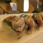 鮨 一心 - サンマしそ巻き鮨