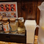 三田製麺所 - カスターセット