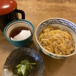 通しあげ そば鶴 - 小さな丼追加
            