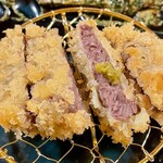 NOMI RESTAURANT - 鹿ロース肉のカツ