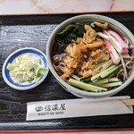 信濃屋 - 冷やしたぬきそば　650円