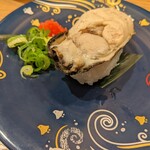 陸奥の國 廻鮮寿司 八千代 - 播磨灘産蒸しカキ