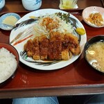 かつ栄 - ランチ　ロースかつ