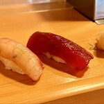 高砂寿司 - マグロ、カンパチ