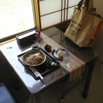 伊自良温泉 - 利用したテーブル席