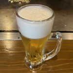 Teppanyaki To Okonomiyaki Mishimaya - 生ビール