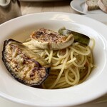 リトルネスト - 秋なすとアンチョビのペペロンチーノ