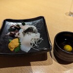 政寿司セットのいかそうめん(2023年9月)