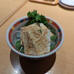 政寿司セットの豆腐サラダ(2023年9月)