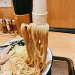 舎鈴 - 胡麻だれぶっかけ  麺リフト