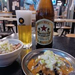 場巣亭 - 瓶ビール ￥550　センマイ刺 ￥350　ガツ刺 ￥350