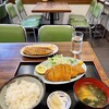 まるけん食堂 - とんかつ定食＋サバミソ煮(単品)