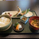 郷土料理ともん - 鮎の塩焼き定食