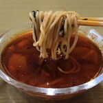 はらだ - 麺をつけ汁に