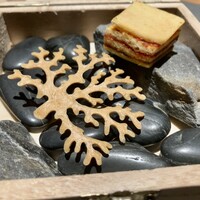 日本のイタリア料理店 sai - スカッチャ、珊瑚のグリッシーニ