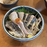 麺屋 よつ葉 - 炙りサワラ丼