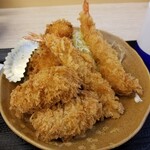 Tonkatsu Katsuya - メイン皿。