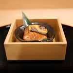 Ryouriyakashimori - 秋鮭の味噌焼き