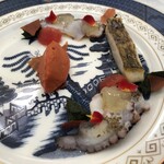 byebyeblues TOKYO - 魚介のサラダ　湘南ポモロンのジェラート