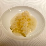 蒼 - 煮えばなのリゾット 川俣シャモと一山いけすの地蛤のスープ