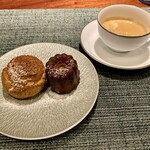 蒼 - 自家製のシュークリームとカヌレ コーヒー