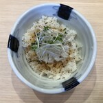 金沢 麺つみき - バター醤油飯 300円