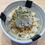 金沢 麺つみき - バター醤油飯 300円