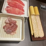 ゆず庵 - 肉たち