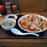 中華朋絢 - 麻婆豆腐丼、メニューにないメニュー！