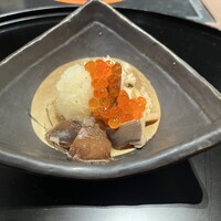 松阪牛 よし田 - 秋のキノコのおろし和え