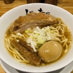 人類みな麺類 - らーめんmacro 厚切り焼豚 こだわり煮玉子トッピング