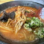 ラーメン専門 ひまわり - モルメン辛いの