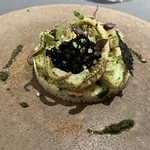 プレヴナンス - ケンサキイカ　野菜のタブレ　紫蘇