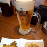 寅火 - 鶏ざんまいコース飲み放題付き4500円 生ビール・小鉢