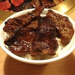 Yakiniku Den - 好きなだけ肉を乗せて焼き牛丼（＾∇＾）
