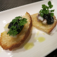 RISTORANTE YAGI - 25年10月　はじめに　烏賊と烏賊墨