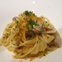 RISTORANTE YAGI - 25年10月　蛤、松茸、イタリア産唐墨のパスタ