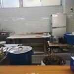 五銭茶屋 - 注文を受けてから、延ばして切る作業台！