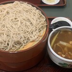 桂庵  - 「カレーせいろ」税込1050円 さらにもり蕎麦1枚追加200円