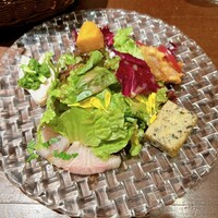フィーコディンディア - 前菜5種類・サラダ盛り合わせ　※パスタコースの一品