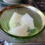 茶六別館 - デザート（梨）