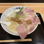 らぁ麺鯖六 - 〜白トリュフオイル香る〜さば白湯らぁ麺 1300円