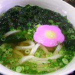 一刻屋 - 納豆定食のわかめうどん