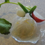 sfida - ここから12/12/○・・・本日の鮮魚のカルパッチョ　たっぷりのお野菜とご一緒に