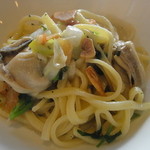 sfida - 赤穂産・牡蠣と蕪ペペロンチーノ