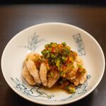 よし町 - 2023.9 鯉南蛮（山野水産霞ヶ浦産鯉、長葱、パプリカ）