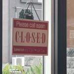 紅茶専門店 Tea Room Wisteria - オープン&クローズ吊り下げ看板