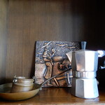 バルベッタ - 壁面の飾りのアップ