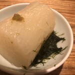 Budou No Hana - 丸ごとゴロッとした大根のおでんと青のりトッピング