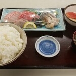 定食や - 特上セット、ご飯は大盛り！